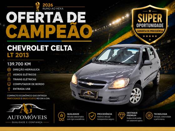 CHEVROLET CELTA 1.0 MPFI LT 8V FLEX 4P MANUAL